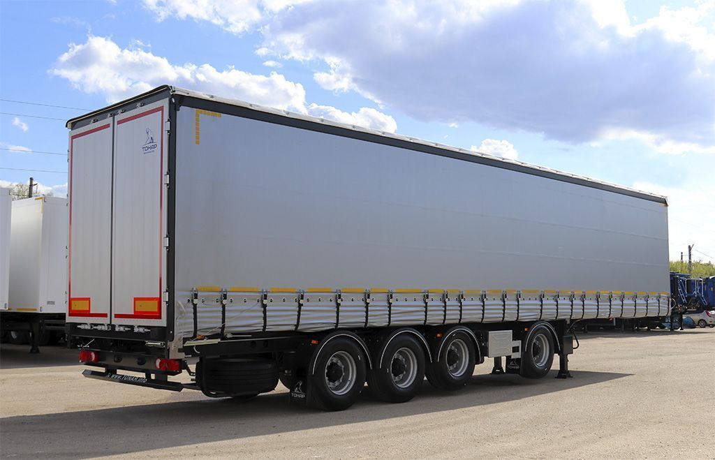 Тентованный полуприцеп Тонар T4-13V/VK (с разнесёнными осями) | GoodTruck
