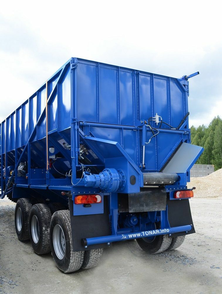 Полуприцеп-самосвал с донной разгрузкой Тонар-9591 | GoodTruck